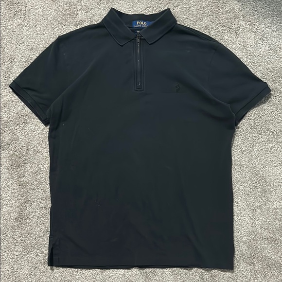 Y2K Black Ralph Lauren Polo Tee - Picture 1 of 3
